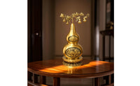 Brass Gourd Statue Feng Shui Gourd Ornament Chinese Desktop Decoration for Living Room