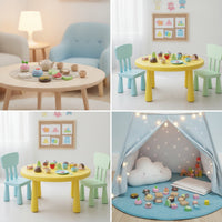 12 Pieces Toy Tray with Sweets Painted Pretend Dessert Set Play Dessert Set Bright Sweet Treats Toys Sturdy for Children