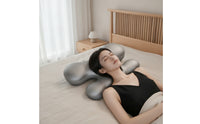 Side Sleeper Contour Pillow Ergonomic Memory Foam Pillow Contoured Bedding Pressure Relief for Bedroom, Salon