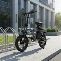 National Standard Certified Folding Electric Bike Pedal Assist System Foldable Electric Bicycle Long Range Portable Electric Cycle High Speed Engine for City Commuting
