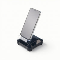 Slimline Solar Powered Rotating Display Stand Tilting Rotating Phone Stand Smooth Turntable Eco-Friendly for Showcase