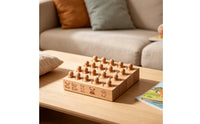 Wooden Sensory Matching Toy Educational Child-Centered Sorting Toy Open-Ended Shape Sorting Board for Kids, Home, Classroom, Preschool