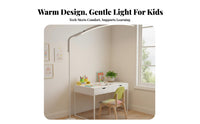 Smart Voice Control Full Spectrum Standing Lamp Flicker-Flickerless Full Spectrum Reading Light High CRI Shadowless Desk Lamp Wide Illumination Area for Children, Students, Readers, Studying, Study Room, Bedroom, Piano Practice