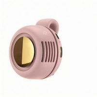 USB Rechargeable Fan Adjustable Air Current Portable Handheld Fan Slotted Vents Handsunrestricted for Clothing