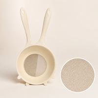 Bear Multifunctional Rice Washing Sieve Strainer Bowl with Fine Mesh Filter Spoon for Washing Vegetables and Fruits
