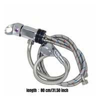 Salon Shampoo Basin Faucet Temperature Marker Hair Washing Basin Faucet Side Outlet for Barber