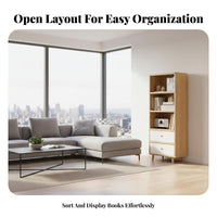 Unrestricted Combination sectional bookshelf DIY Configuration sectional Shelving Unit Easy Assembly bookshelf Sturdy for Book Lovers, Students, Homeowners, Study Room, Bedroom, Closet