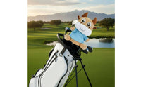Soft Cow Headcover Impact-Absorbing Padding Cow Driver Headcover Stitching Sports Accessory
