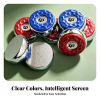 8 Pieces 53 Mm Long-Lasting Table Game Gear Shuffleboard Puck Set