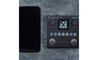 Stompbox Type Guitar Multi Effects Pedal LCD Screen Multi Effects Pedal Tuner Built in Guitar Amp Simulator for Practice, Studio, Stage