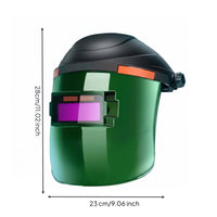 Self-Darkening Metal-Joining Helmet Eye Protection Full Face Visor Glare-Reducing Work Equipment