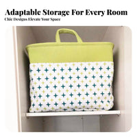 Drawstring Storage Box Foldable Storage Box dirtresistant for Students