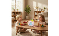 Interactive Flashcard Reader with Cards Portable Language Learning Toy Audio Bilingual Learning Toy Child-Centered for Travel