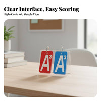 Flip Card Scoreboard Waterproof Flip Card Score Counter Small-Sized Size Sturdy for Adults