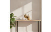 Abstract Metal Sculpture Mirrored Abstract Sculpture Modern Sculptural Object for Living Room, Entryway