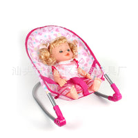 Pretend Play Doll Stroller Swing Set for Girls