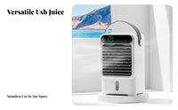USB Air Cooler Fan Humidifier Three Speeds Timer for Workspace