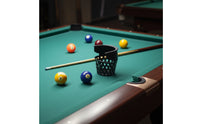 6 Pieces Flared Drop Pocket Sturdy Plastic Pool Pocket Sturdy Billiard Accessory Low-Maintenance