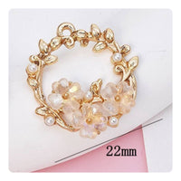 Rhinestone Pearl Embellishment Sparkling Rhinestones for Scrapbooking, Crafters