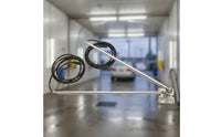 Double Swing Arm with Hose Stainless Metal Vehicle Wash Swing Arm Non-Retractable Hardware for Auto Automotive Specialists