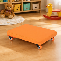 Toddler Physical Education Board, 35x45cm Plywood Balance Board for Indoor/Outdoor Play, Vestibular Board Improves Balance & Coordination