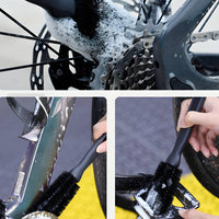 8 Pieces Allall-in-Single Bike Cleaning Kit Easy to Use Bike Cleaning Brush Kit Cycle Wash Brush Set for Garage