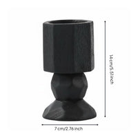 Geometric Candle Holder Luxury Finish Decorative Candle Cup Stable Foundation Decoration for Living Room