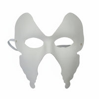 Blank Paper Pulp Mask Lightweight Costume Accessory Comfortable Fit for Artists