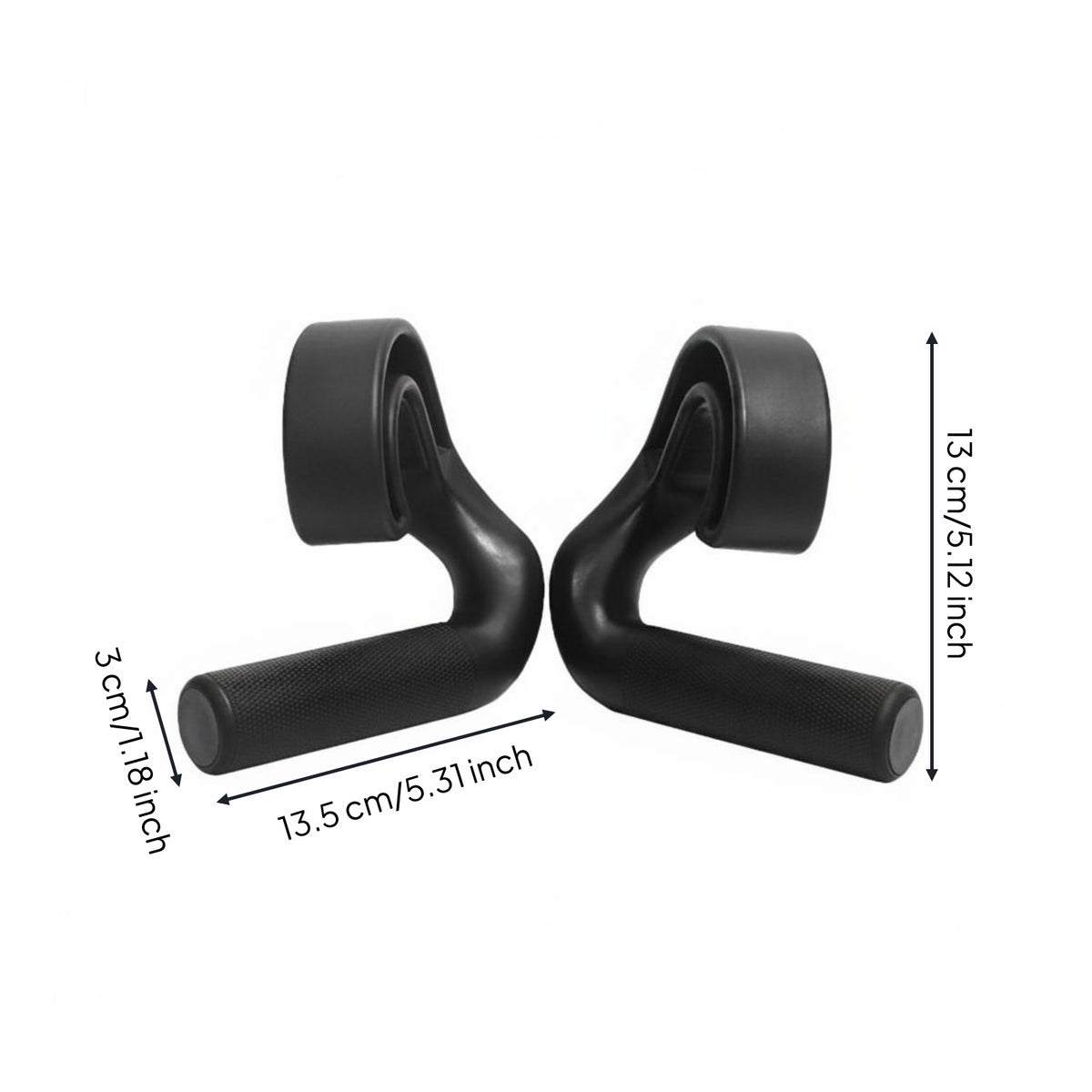 Multi-Use Deadlift Hooks Heavy Duty Pull-up Handle Portable for Gym