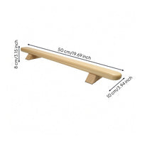 Floor Standing Pushfloor Standing Support Angled Legs Wooden Parallettes Supports Smooth Exercise Gear