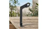 Gooseneck Cycle Stem Aluminum Alloy Bike Stem with Top Clamp Matte Black Reliable for Commuters, City Bikes