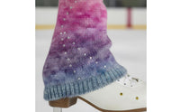 Figure Skating Leg Warmers Warm Knit Skating Leggings Thick Training Wear for Competition
