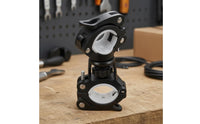 Ball-Joint Two-Wheeler Light Mount 360-Degree Rotation Bike Light Mount Multi-Angle Adjustable Universal Flashlight Holder