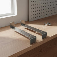 Mounting Holes Fishing Platform Extension Bracket 2.8 Mm Thick Stainless Steel Platform Bracket Bent Ends Stainless Steel Rod Holder Flat Metal
