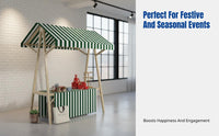 Market Stall Cover, Display Stand Cloth, Promotional Tablecloth, Foldable, Random Color, Surface Decoration