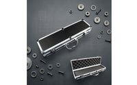 Foam-Lined Aluminum Case Metal Latches Hardhard-Shell Enclosure Industrial Style