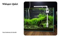 Versatile Aquarium Strainer Pump Exceptionally Quiet Fish Tank Oxygenator Pump Increases Internal Aquarium Strainer for Aquariums, Turtle Tanks