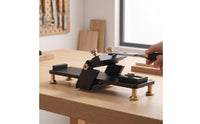 Precision Straight Sharpening Guide Slimline Blade and Plane Sharpening Jig Adjustable Plane Iron Honing Jig Metal for Woodworkers, Craftsmen, Woodworking, Workshop
