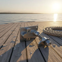T-Handle Lock Stainless Steel T-Locking Handle Square Lock for Boat Owners, Ship Builders