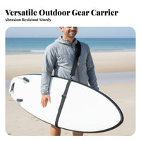 Paddle Board Transport Strap Multifunctional Adjustable Stand-up Paddleboard Transport Strap Heavy-Duty Buckles Adjustable Board Carrier for Paddlers