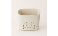 Hanging Storage Basket Organizer Basket with Hanging Tab Wall-Mounted for Lavatory, Closet, Utility Room