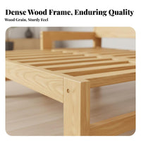 Pull-out Design Extendable Daybed Space-Saving Sofa Bed Multi-Functional Sleeper Couch Long-Lasting Frame for Apartment Dwellers, Students, Homeowners, Small Areas, Bedroom, Office