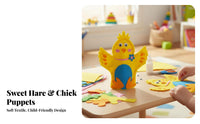 DIY Creature Hand Puppet Kit Includes Safety Stitching Tool Textile Puppet Making Kit Arts and Crafts Creative Play Pre-Cut