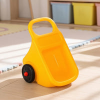 Toy Wheelbarrow Molded Wheelbarrow Lightweight Pretend Play Cart for Garden