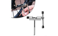 Nickel Plated Cycle Chain Breaker All Steel Bike Chain Breaker Long-Lasting Easy to Use for Garage, Workshop