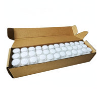 Round Gem Display Box Sturdy Construction Acrylic Bead Container Easy to Clean Foam Insert Box for Jewelry Collectors, Travel