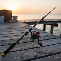 Carbon Fiber Telescopic Sea Fishing Rod for Long Casting, Heavy Duty