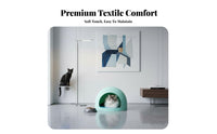 Multi-Level Feline Climber Complete Multi-Level Cat Vertical Space-Saving Kitten Activity Perch for Indoors, Apartment, Living Room