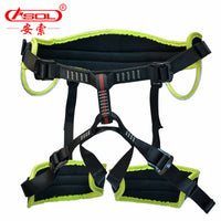 Ansu Outdoor Rock Climbing Harness Half-Body Safety Belt for Rappelling and High-Altitude Work