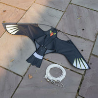 Lifelike Design Flying Hawk Kite Easy to Fly Bird Repellent Kite Highly Effective Scarecrow for Gardeners